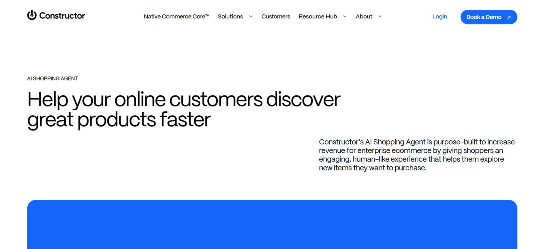 Constructor homepage