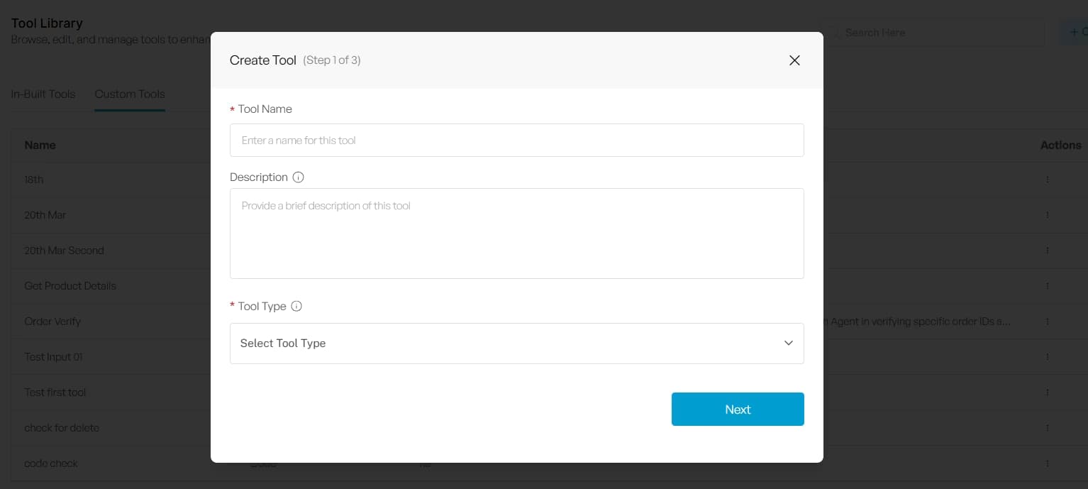 Creating custom tools with TechMonk