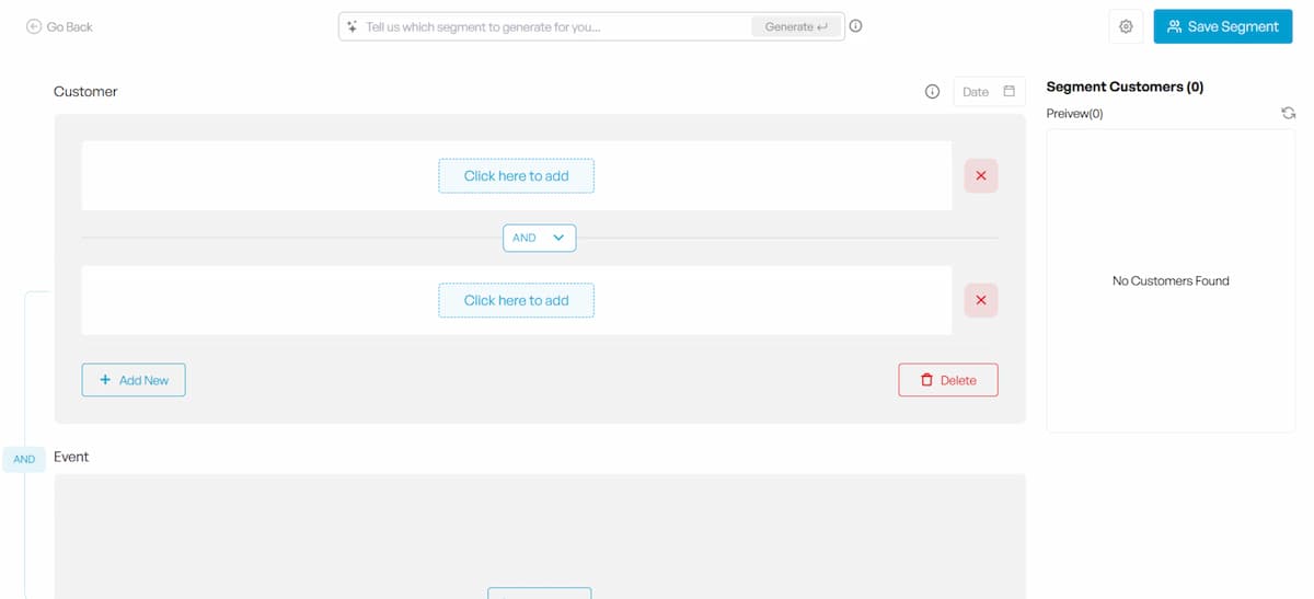 Creating microsegments on TechMonk